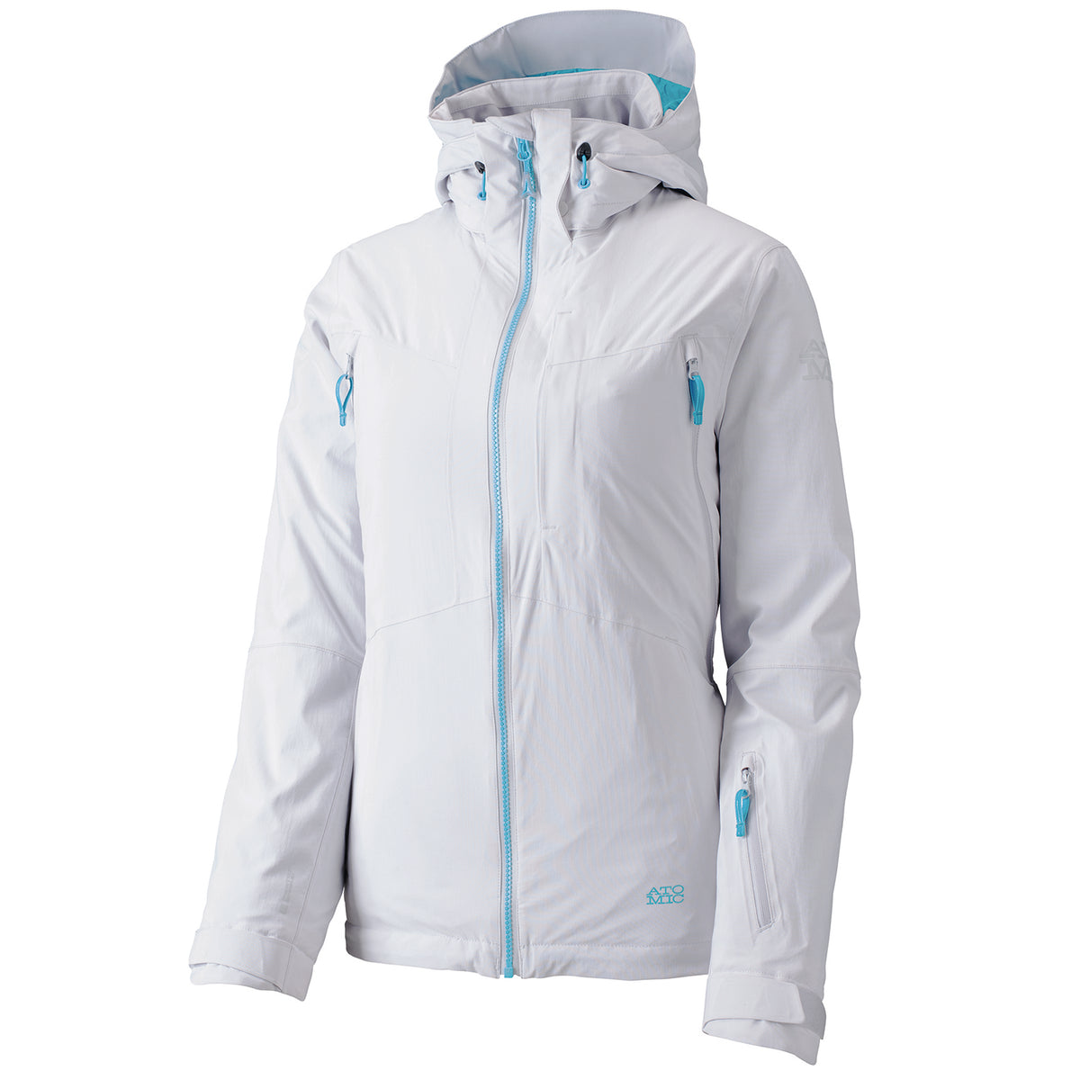 Atomic Treeline 2L Flex Jacket - Women's Light Grey Front View