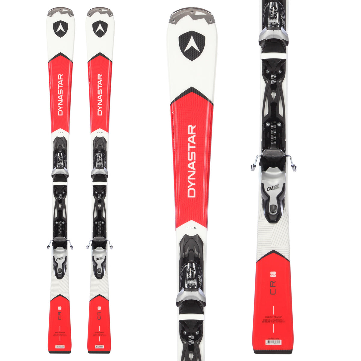Dynastar Chrome 68 Skis + Xpress 10 Bindings 2014 Detail 1 View