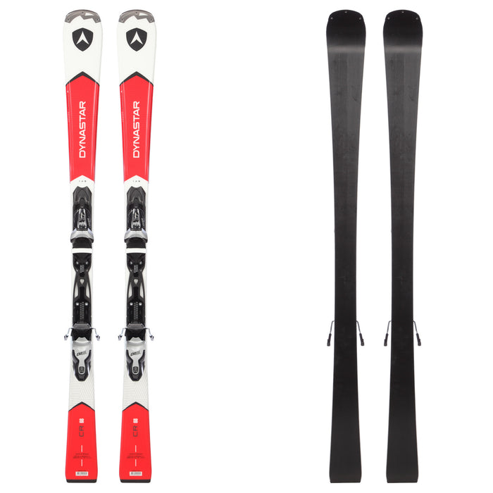 Dynastar Chrome 68 Skis + Xpress 10 Bindings 2014 Bottom View