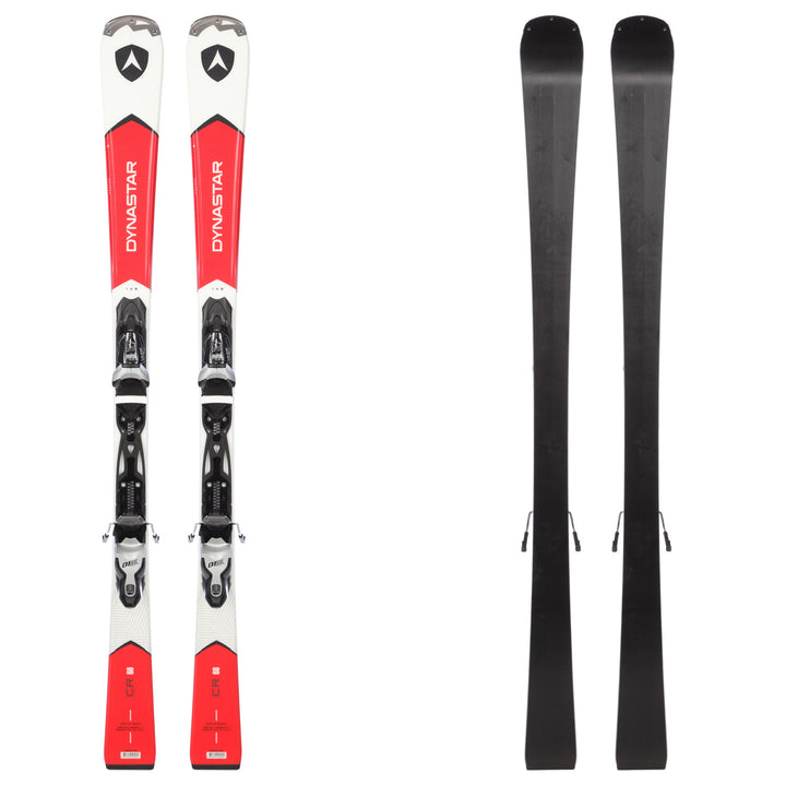 Dynastar Chrome 68 Skis + Xpress 10 Bindings 2014 Bottom View