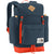 The North Face Rucksack Backpack Ink Blue/Zion Orange