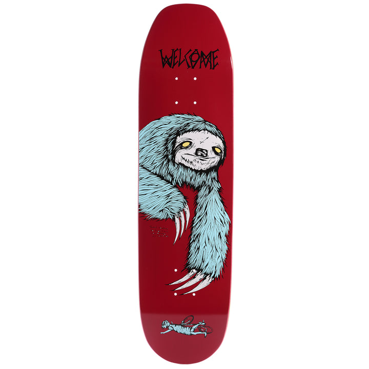 Welcome Sloth 8.5 Moontrimmer 2.0 Skateboard Deck