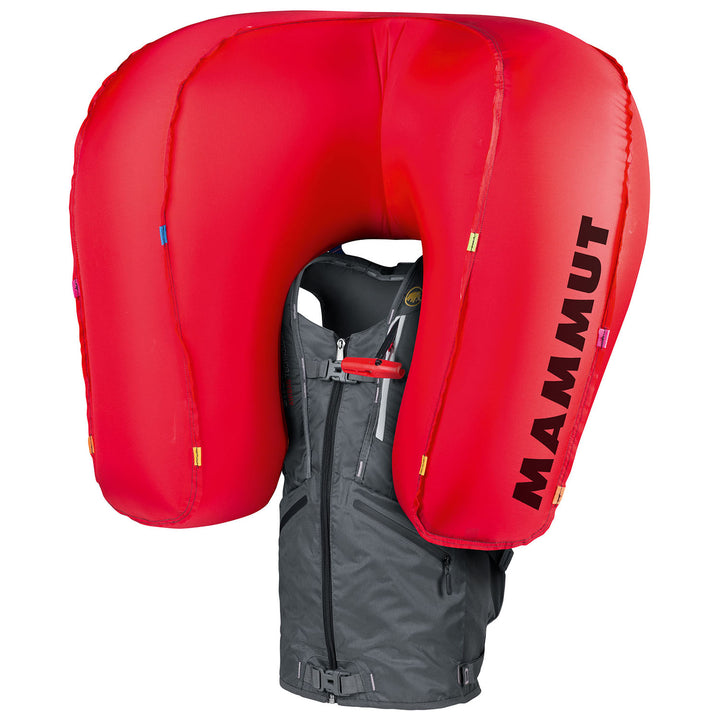 Mammut Alyeska Protection Airbag Vest (Set with Airbag) Smoke Detail 1 View