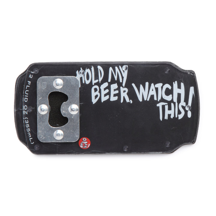 One Ball Jay Hold My Beer Bottle Opener Stomp Pad None