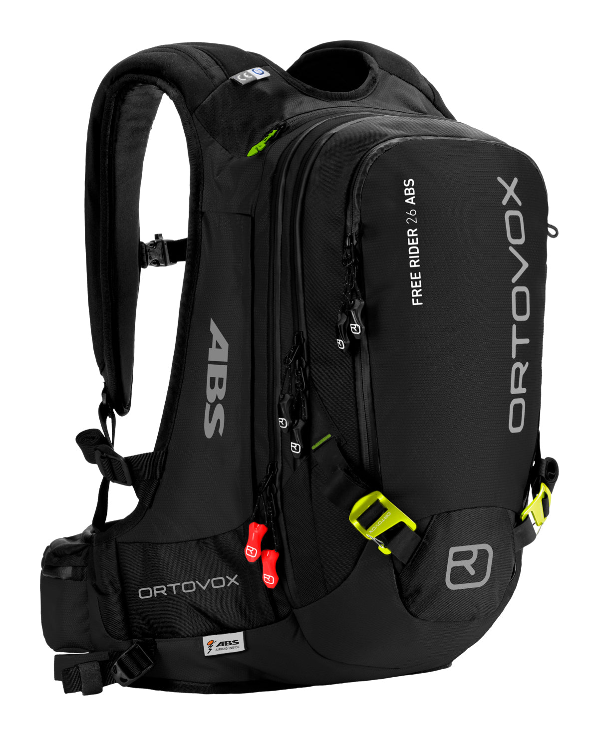 Ortovox Free Rider 26 ABS Airbag Pack Black Anthracite
