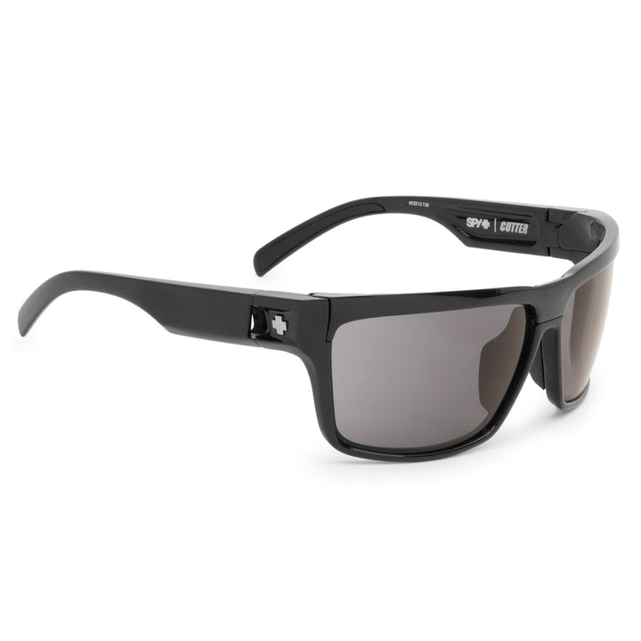 Spy Cutter Sunglasses Black/Grey + Yellow