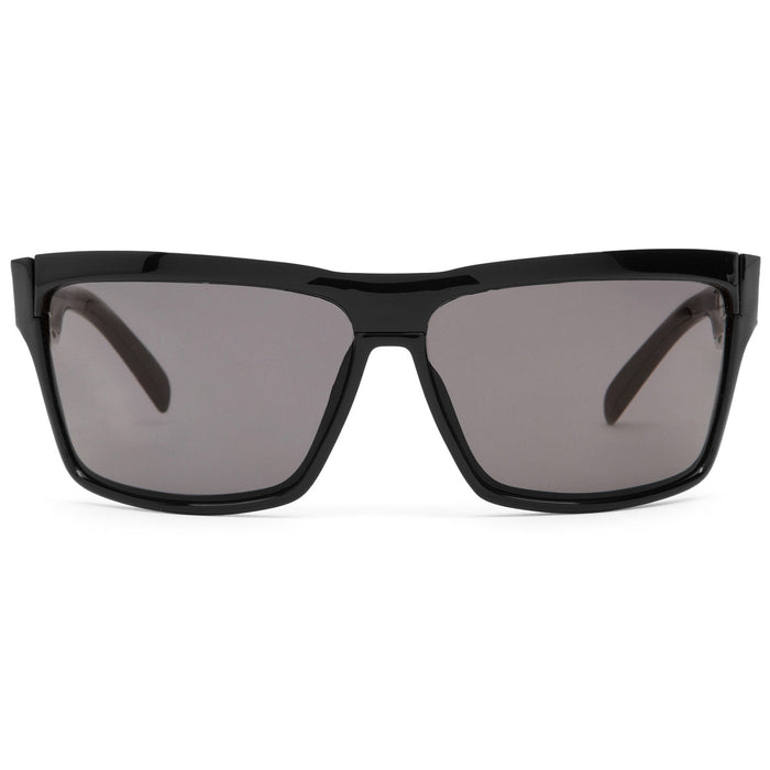 Spy Cutter Sunglasses Black/Grey + Yellow