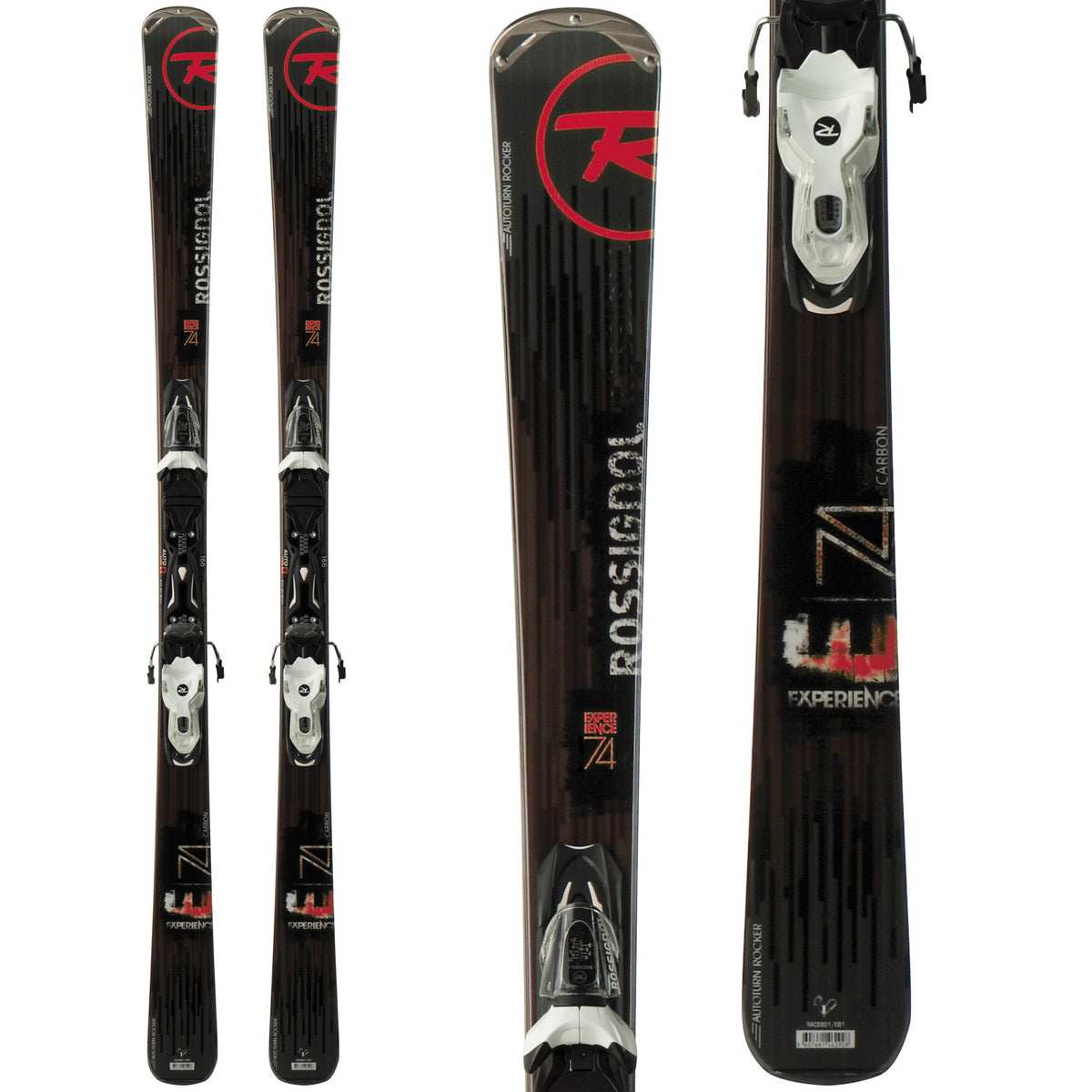 Rossignol Experience 74 Skis + Xelium 100 Bindings 2014
