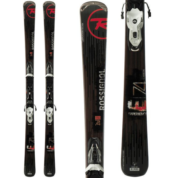 Rossignol Experience 74 Skis + Xelium 100 Bindings 2014
