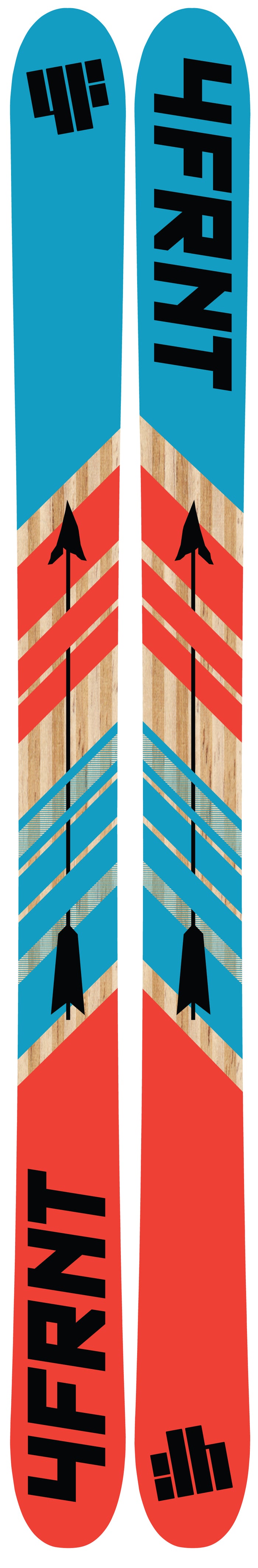 4FRNT YLE Skis 2015 Base View