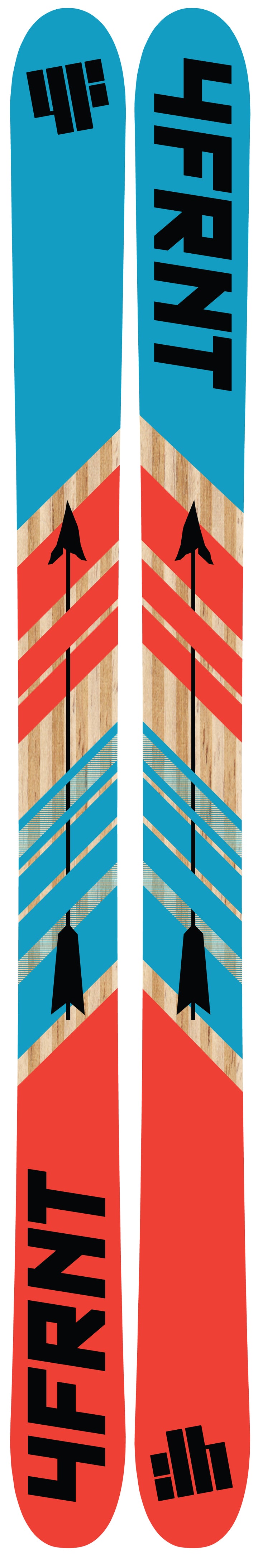 4FRNT YLE Skis 2015 Base View