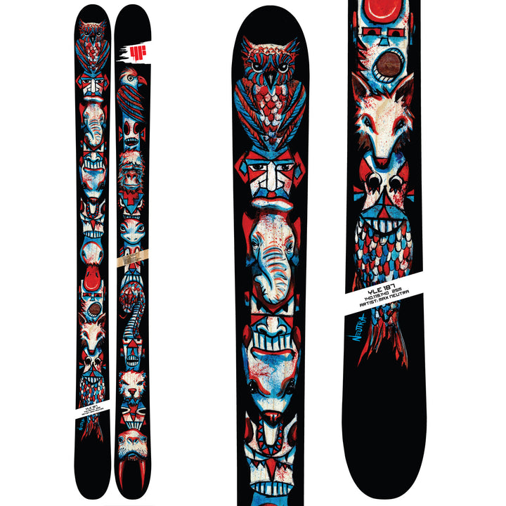 4FRNT YLE Skis 2015 Top View