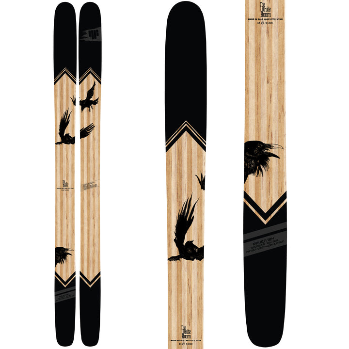 4FRNT Raven Skis 2015 Top View