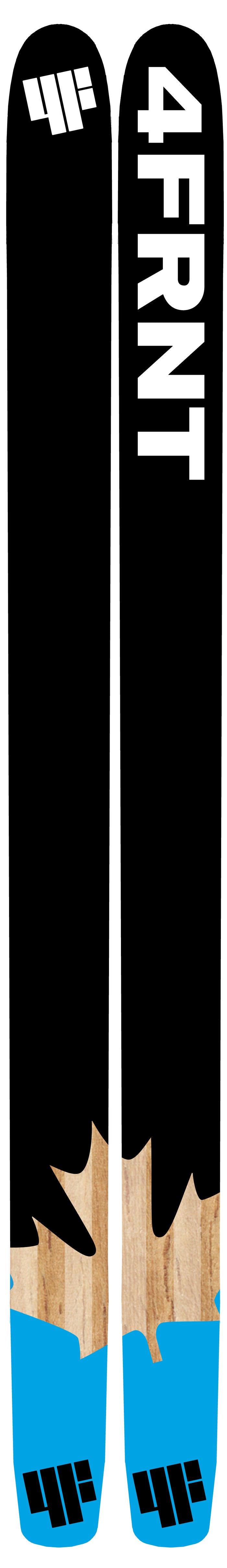 4FRNT Hoji Skis 2015 Base View