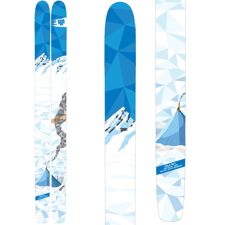 4FRNT Hoji Skis 2015 Top View