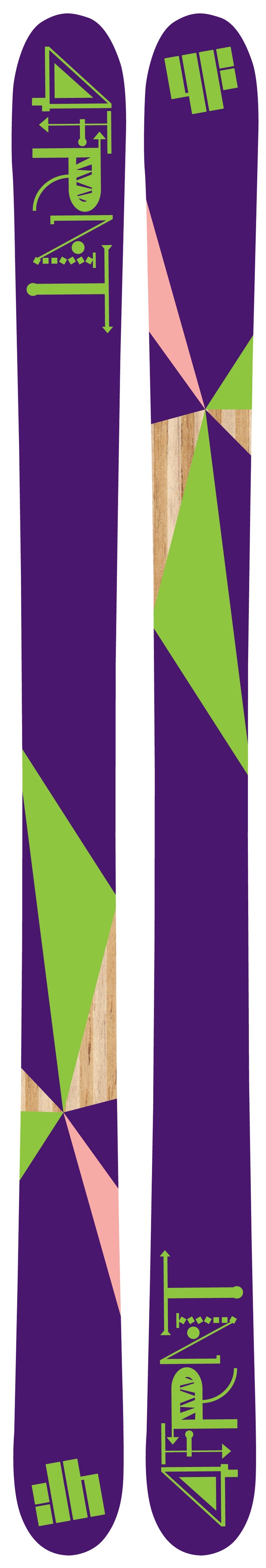 4FRNT Aretha Skis - Women's 2015 Base View