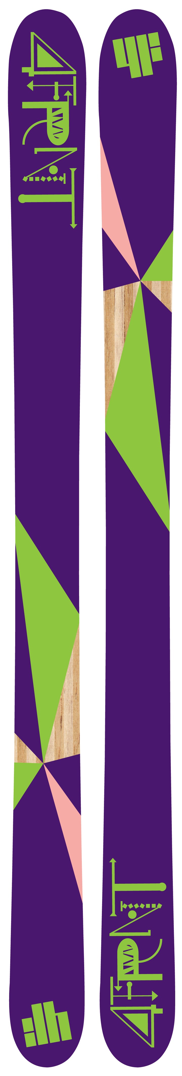 4FRNT Aretha Skis - Women's 2015 Base View