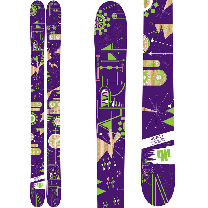4FRNT Aretha Skis - Women's 2015 Top View