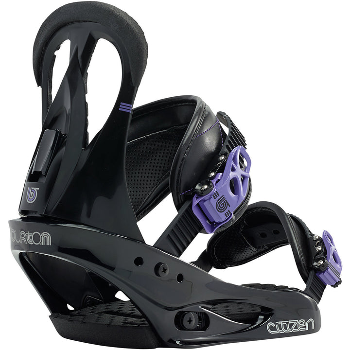 Burton Citizen Snowboard Bindings - Women's 2015 Black High Back View