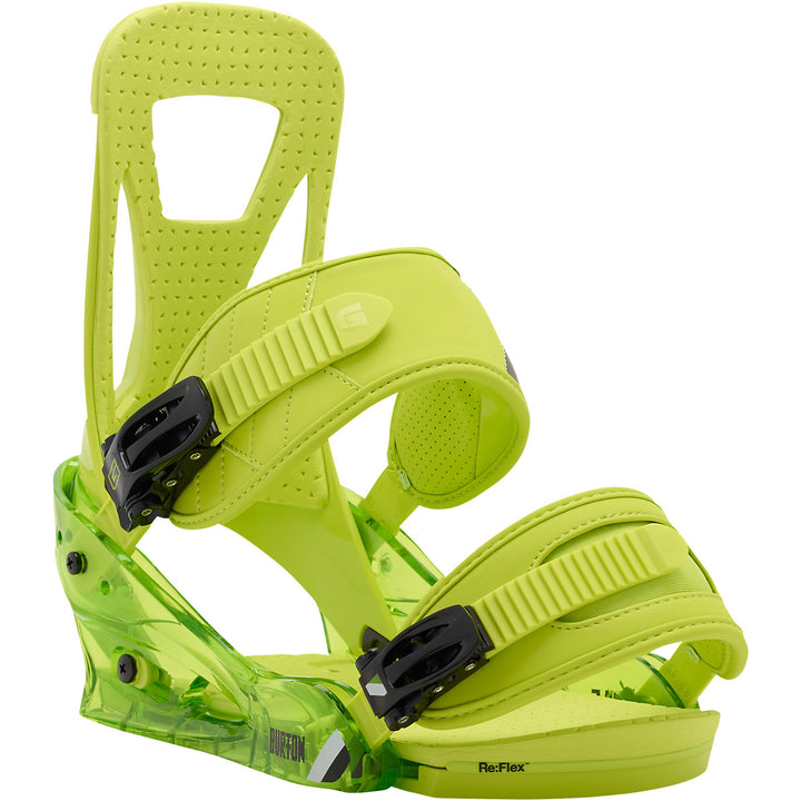 Burton Freestyle Snowboard Bindings 2015 Lime Front View
