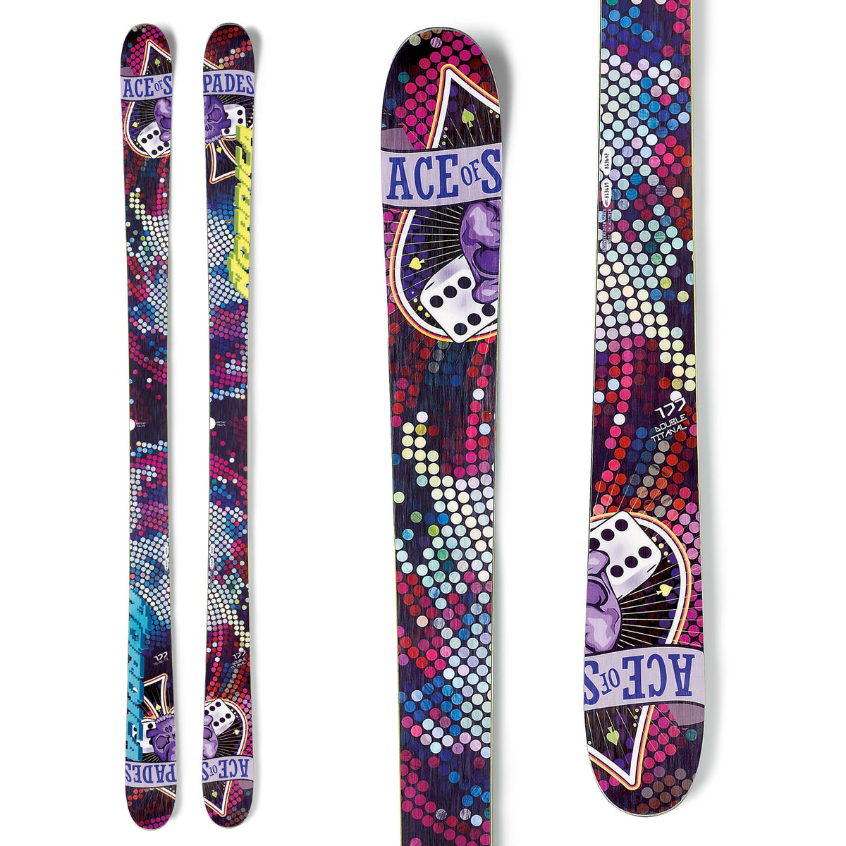 Nordica Ace of Spades Ti Skis 2013 Front View