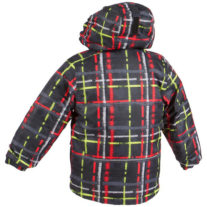 Jupa Yurii Jacket - Boys' Black Print Back View