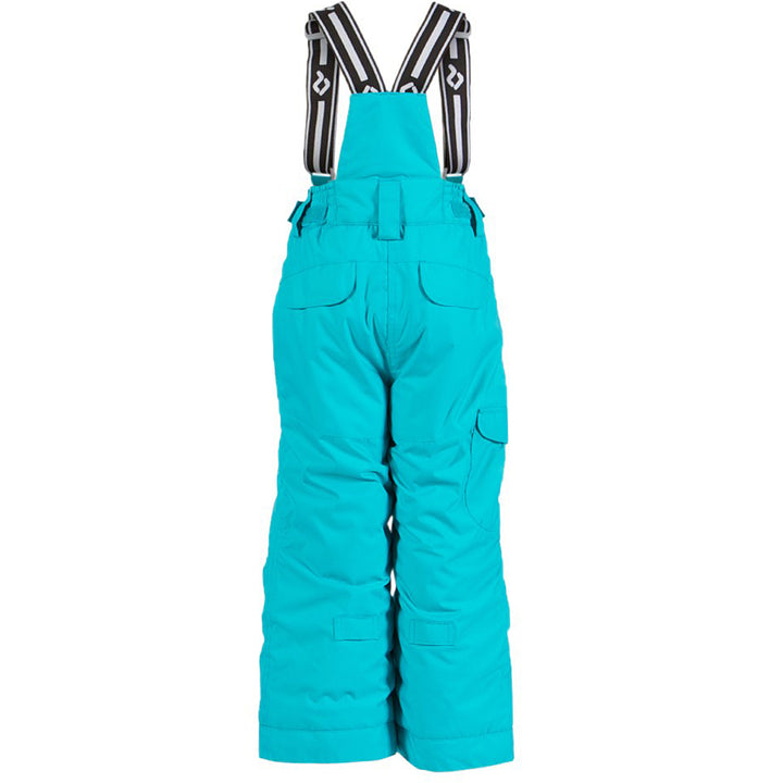 Jupa Anastasiya Bib Pants - Girl's Blue Jay Bird Back View