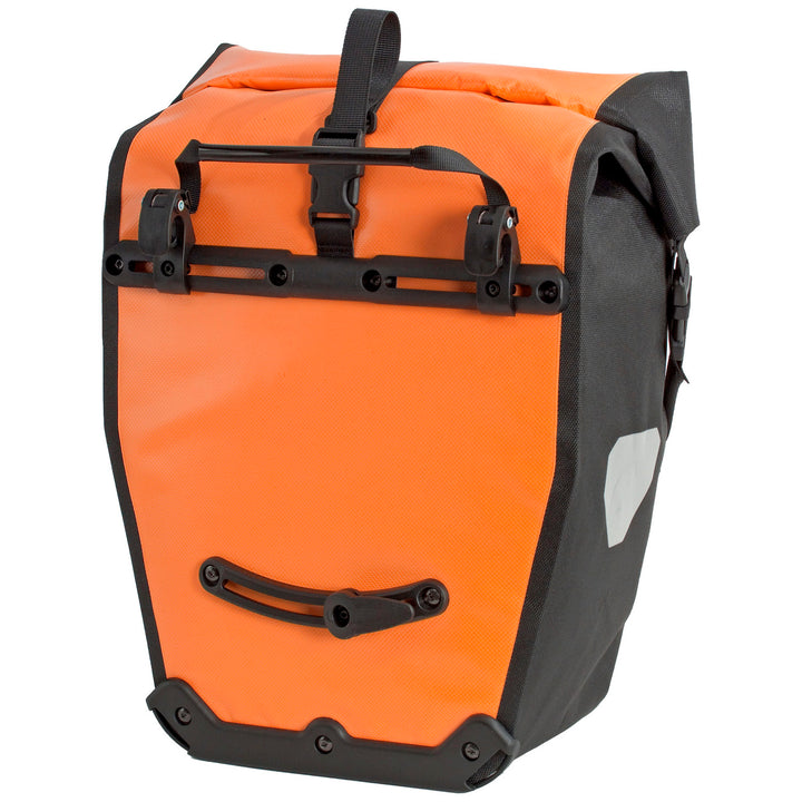 Ortlieb Back Roller Classic Panniers Orange/Black Back View