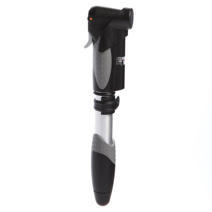 Topeak Mini Dual DXG Bike Pump Silver Detail 1 View