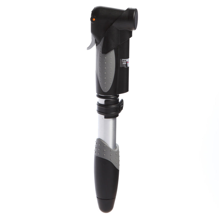 Topeak Mini Dual DXG Bike Pump Silver Detail 1 View