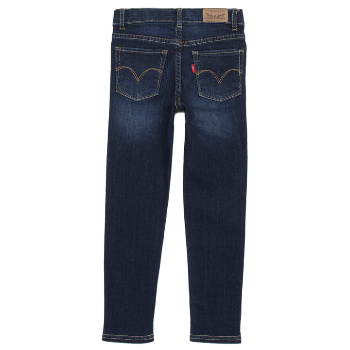 Levi's Marisa Soft Denim Leggings (Ages 4-6) - Little Girls' Plymouth Back View