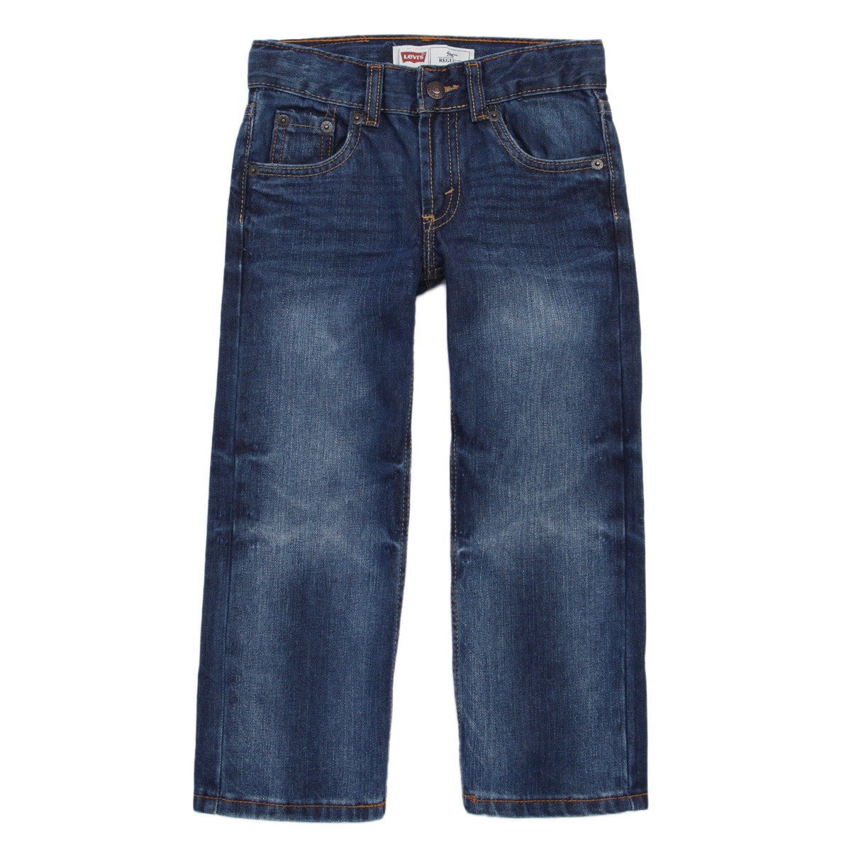 Levi's 505 Regular Fit Jeans (Ages 4-7) - Little Boys' VIP Front View