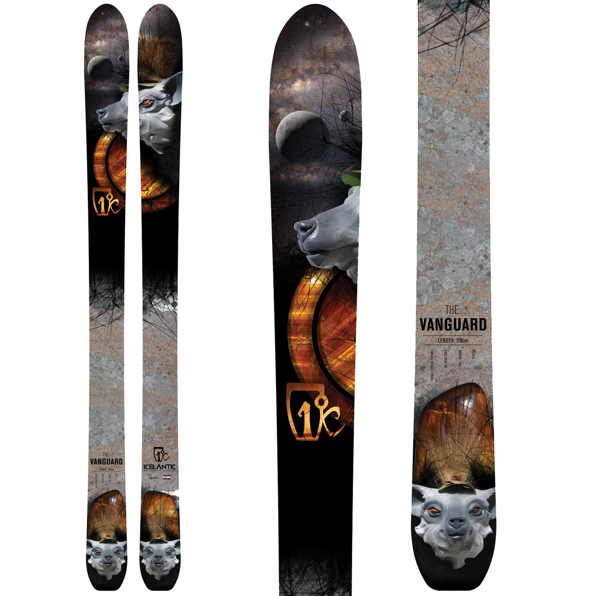 Icelantic Vanguard Skis 2015