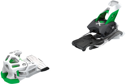 4FRNT Attack 13 Ski Bindings 2015 White/Green Side View