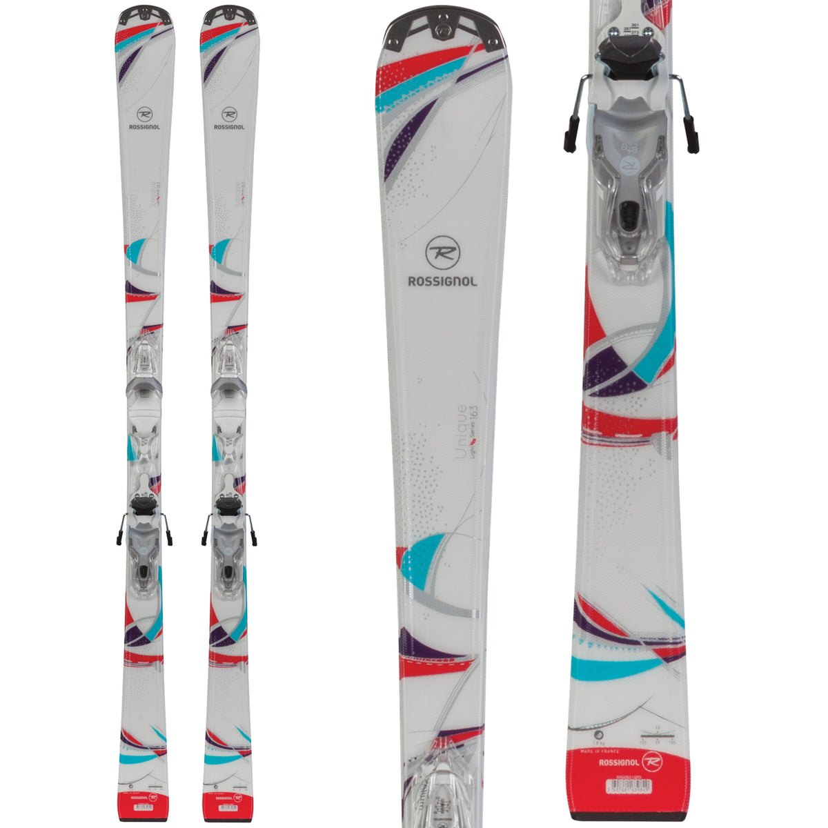 Rossignol Unique Skis + Saphir 100 Bindings - Women's 2015