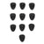 Liquid Force Lace Locks 10 Pack 2023 Black