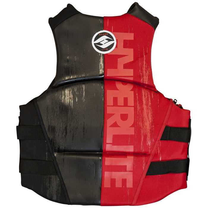 Hyperlite Hatch CGA Wakeboard Vest 2017 Red/Black Back View