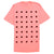 Neff Polka T Shirt Peach Heather Front View