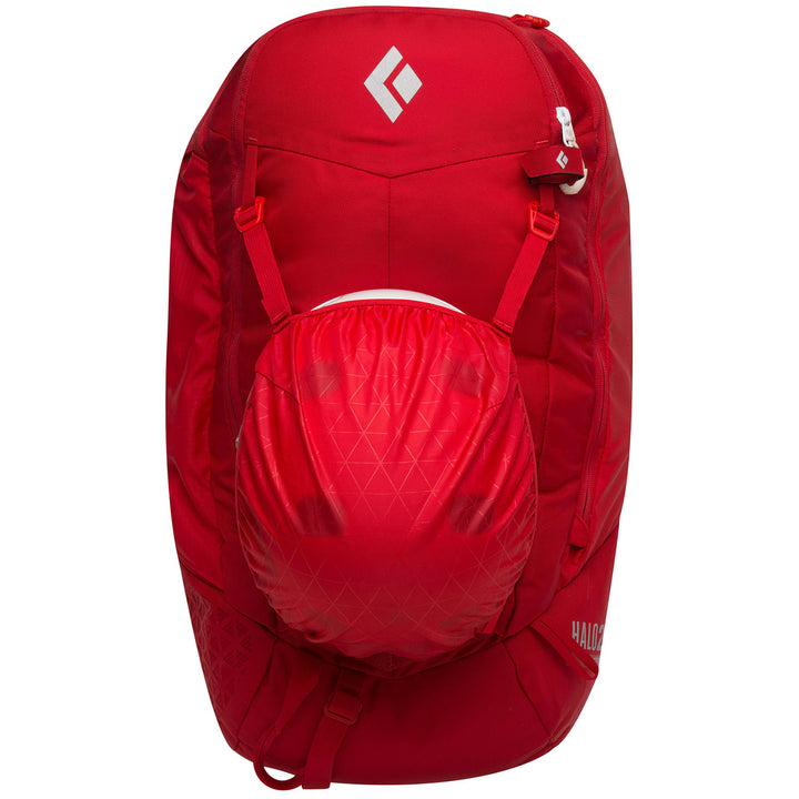 Black Diamond JetForce Halo 28 (S/M) Airbag Pack Fire Red Detail 1 View