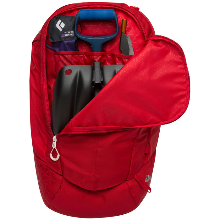 Black Diamond JetForce Halo 28 (M/L) Airbag Pack Fire Red Detail 4 View