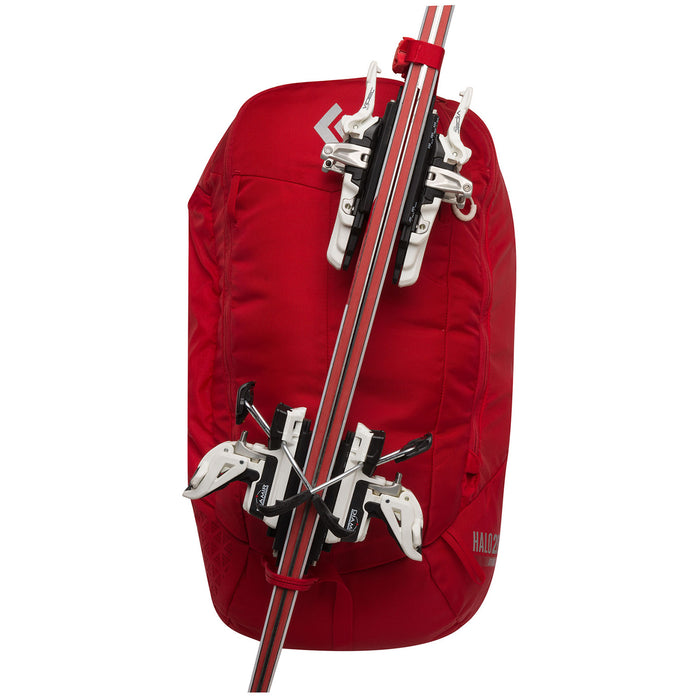 Black Diamond JetForce Halo 28 (M/L) Airbag Pack Fire Red Detail 2 View