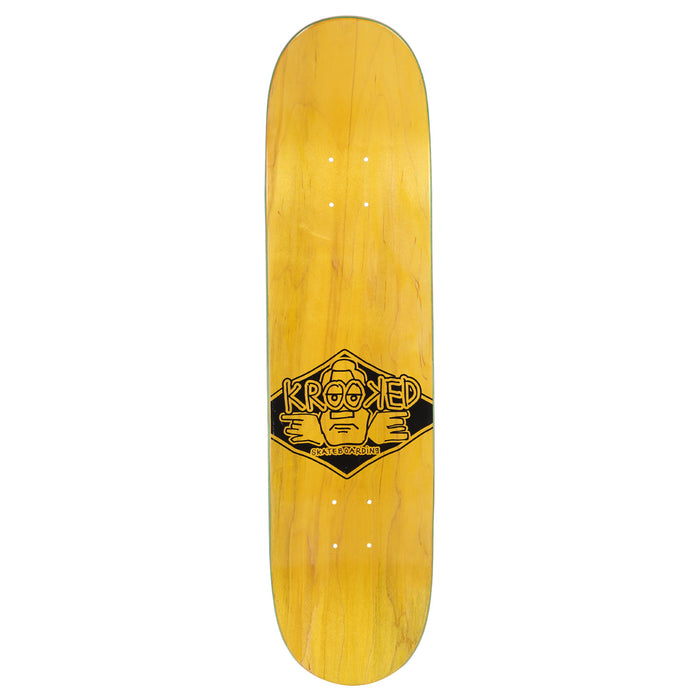 Krooked Arketype 7.75 Skateboard Deck Top View