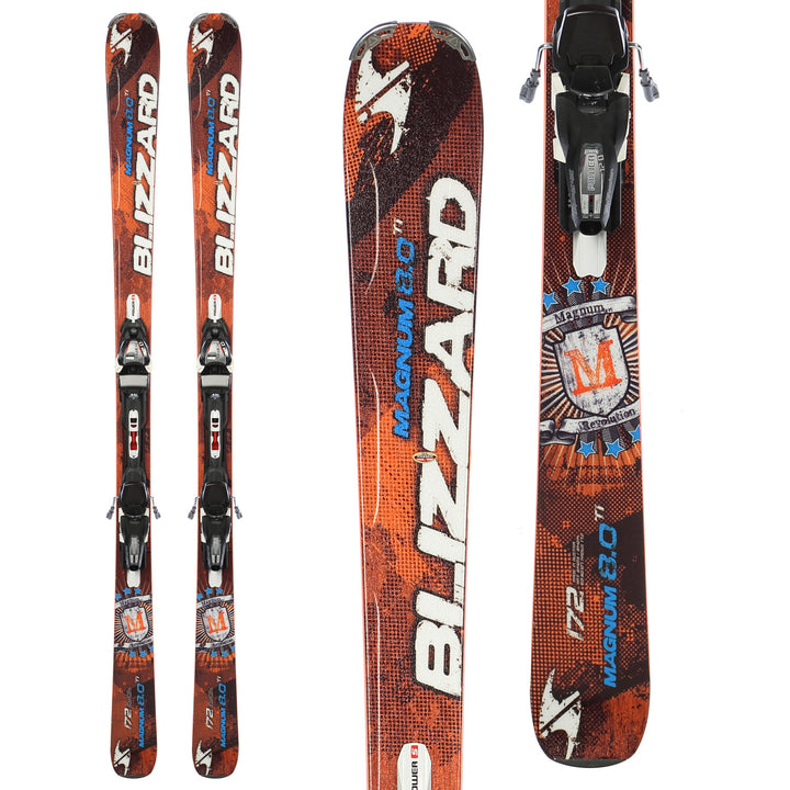 Blizzard Magnum 8.0 TI Skis + Power12 Bindings 2014