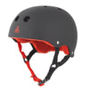 Black Rubber/Red