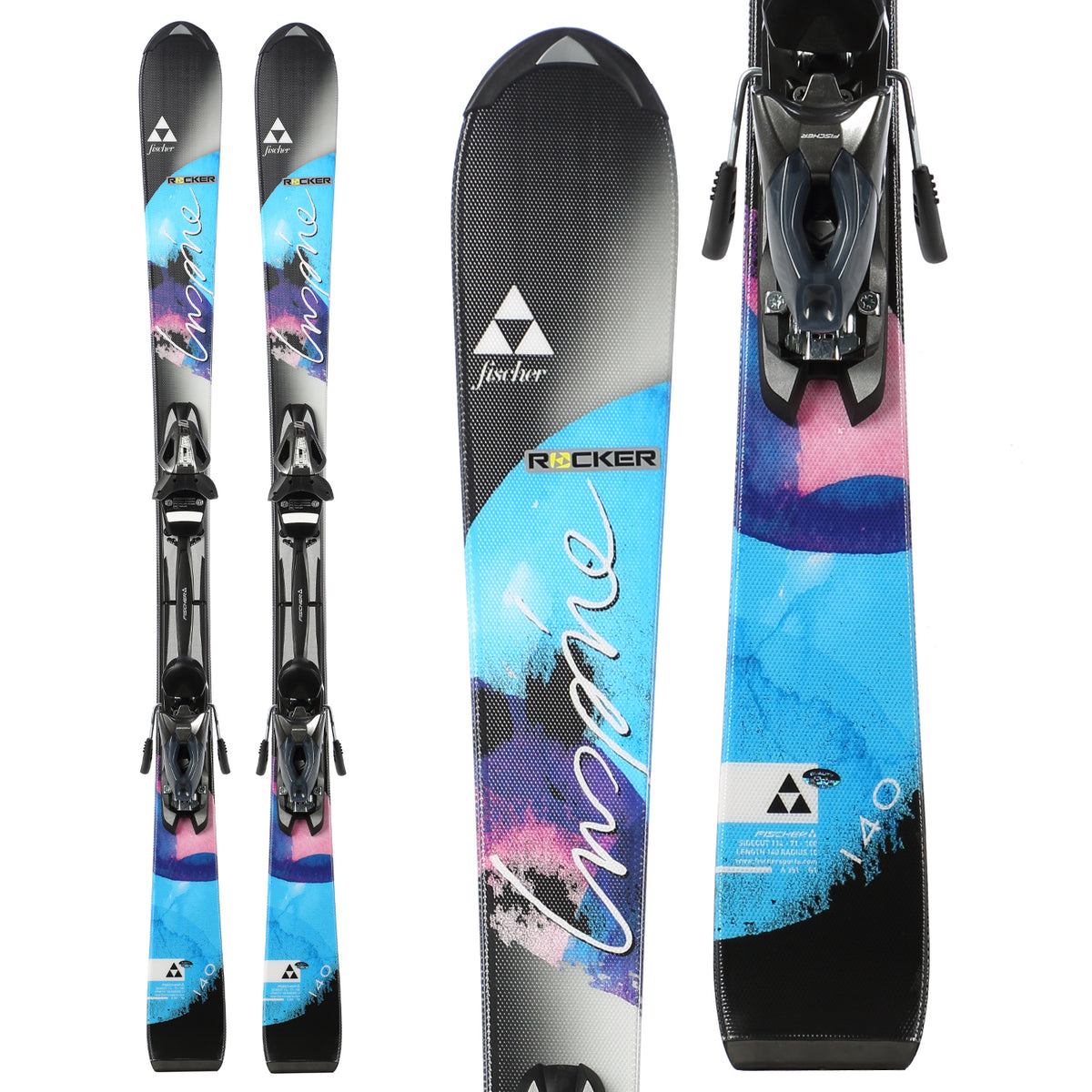 Fischer Inspire FP9 Skis + RS10 Bindings - Women's 2015