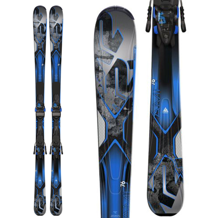 K2 AMP 76 Skis + M3 10 Bindings 2015