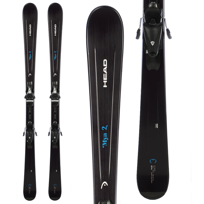 Head MYA No. 2 Skis + LRX 9.0 B Bindings - Women's 2014