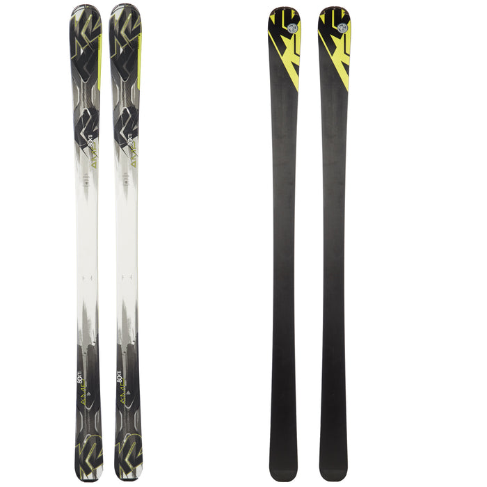 K2 AMP 80XTi Skis 2015 Base View