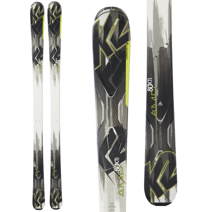 K2 AMP 80XTi Skis 2015
