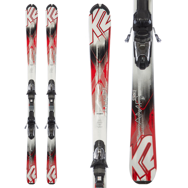 K2 Strike Skis + Fastrack3 10 Bindings 2015